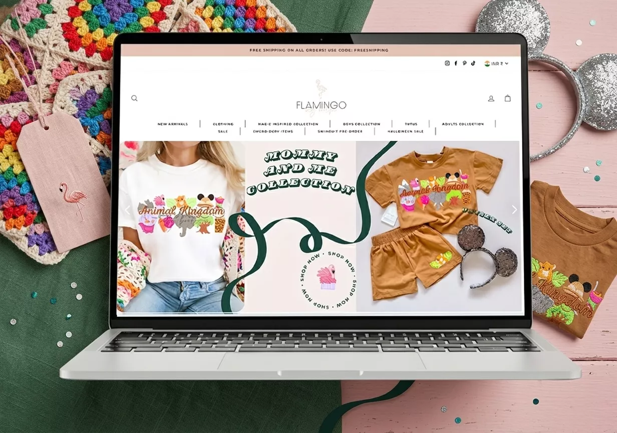 Flamingo: Baby Boutique project preview Flamingo: Baby Boutique project preview