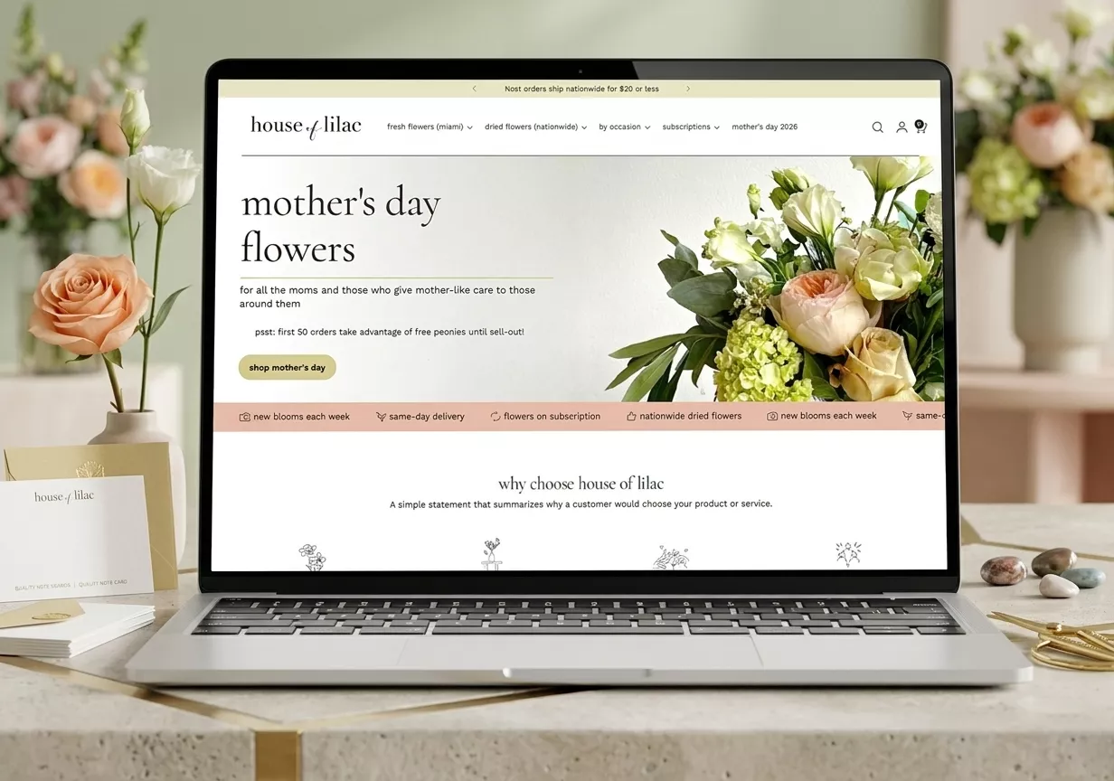 House of Lilac: Growing Business project preview House of Lilac: Growing Business project preview